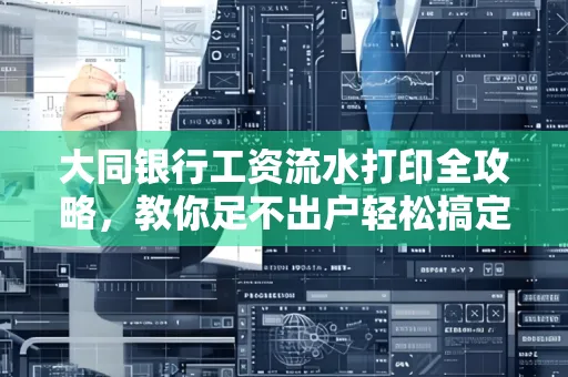 大同银行工资流水打印全攻略,教你足不出户轻松搞定