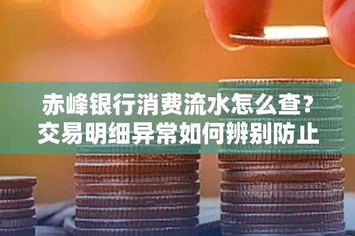 赤峰银行消费流水怎么查?交易明细异常如何辨别防止诈骗